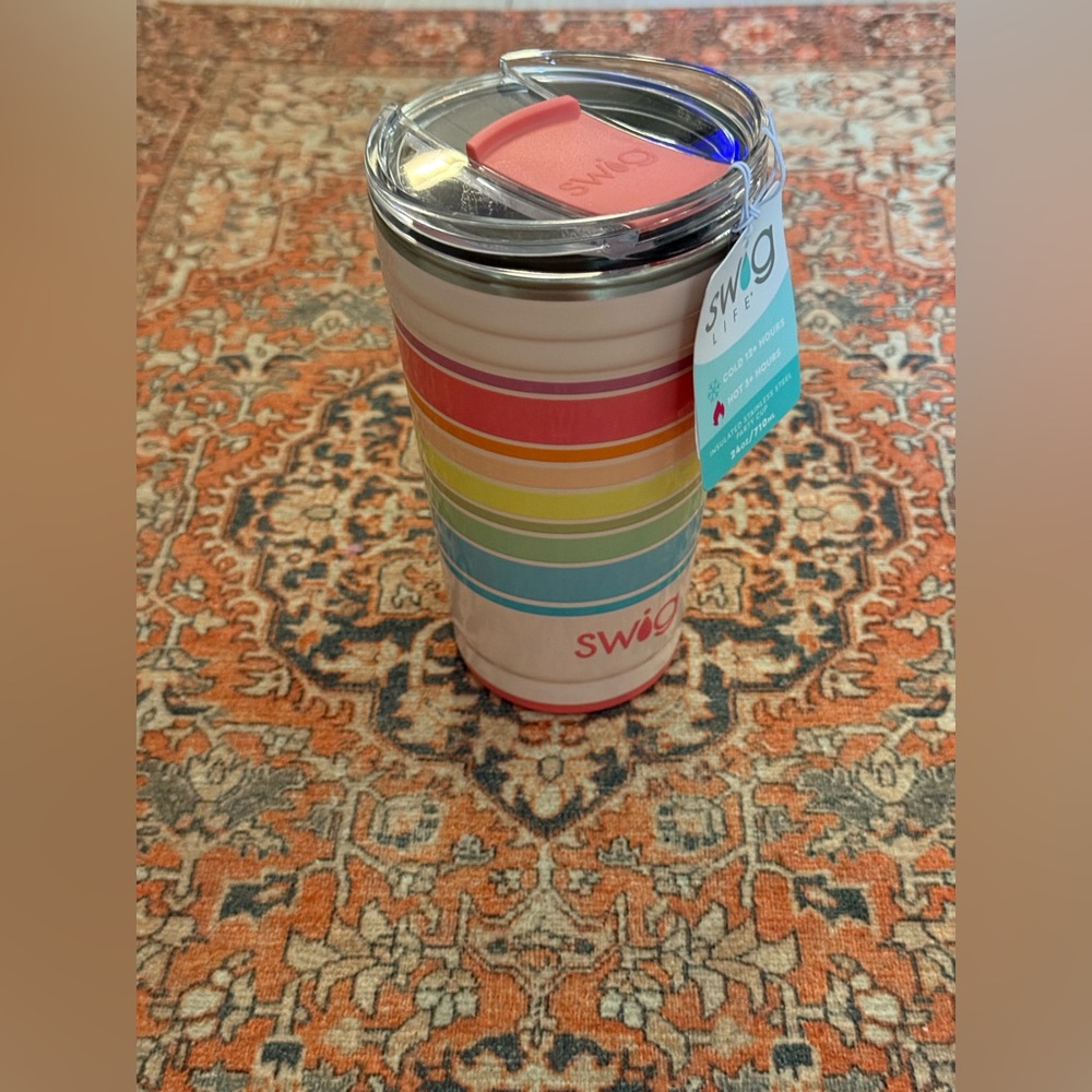 Swig Life 24oz Tumbler/Insulated Party Cup in Good Vibrations & Comes with Tags - Picture 4 of 12